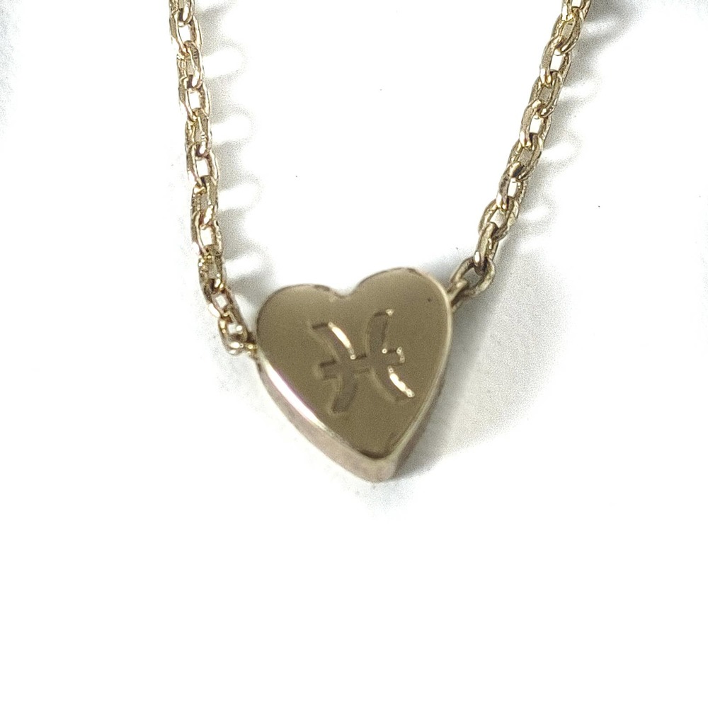 Pisces Gold Necklace